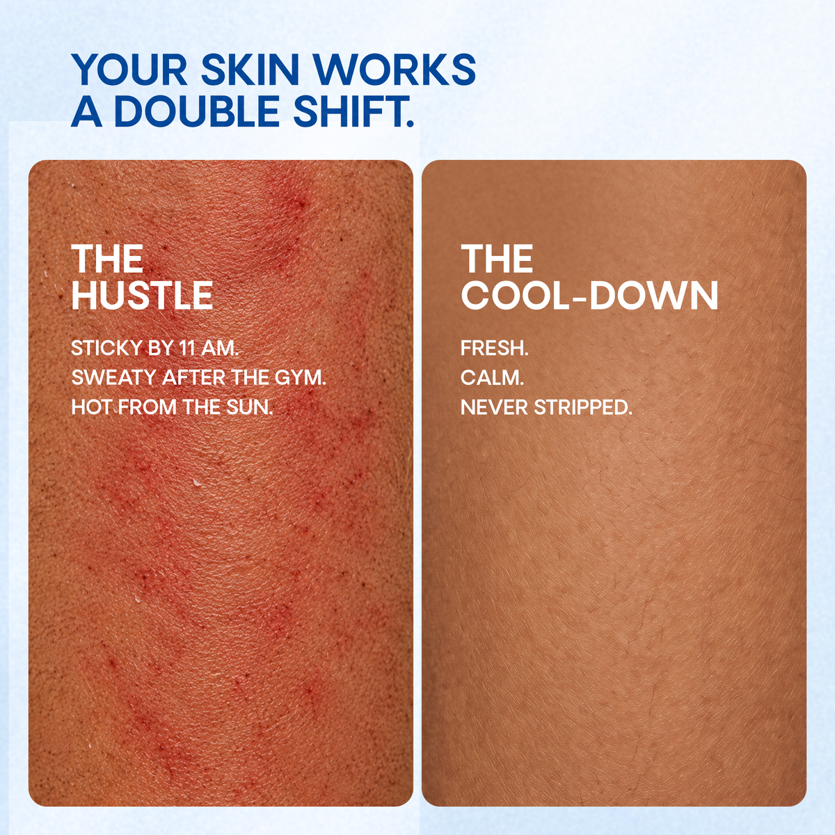 Take a Chill Body Cleanse: skin after the hustle and after the cool-down