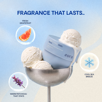 Take a Chill Body Cream fragrance: fresh grapefruit, cool sea breeze and warm patchouli